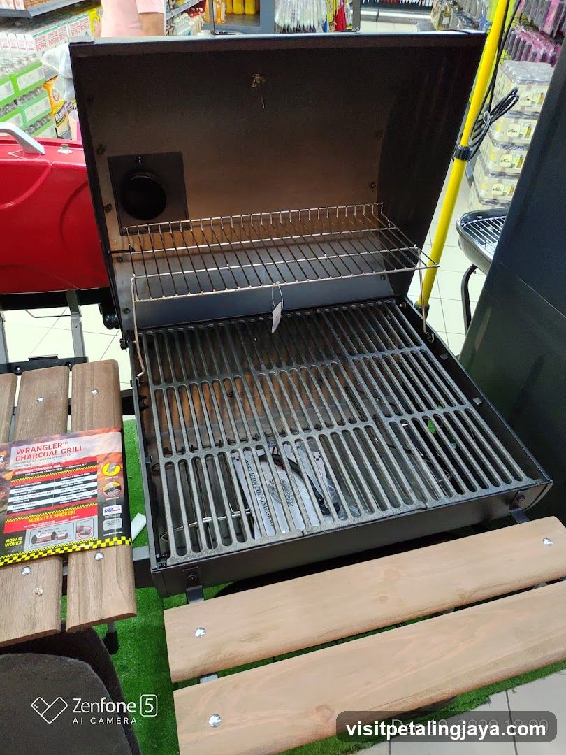 Grill Display in Store