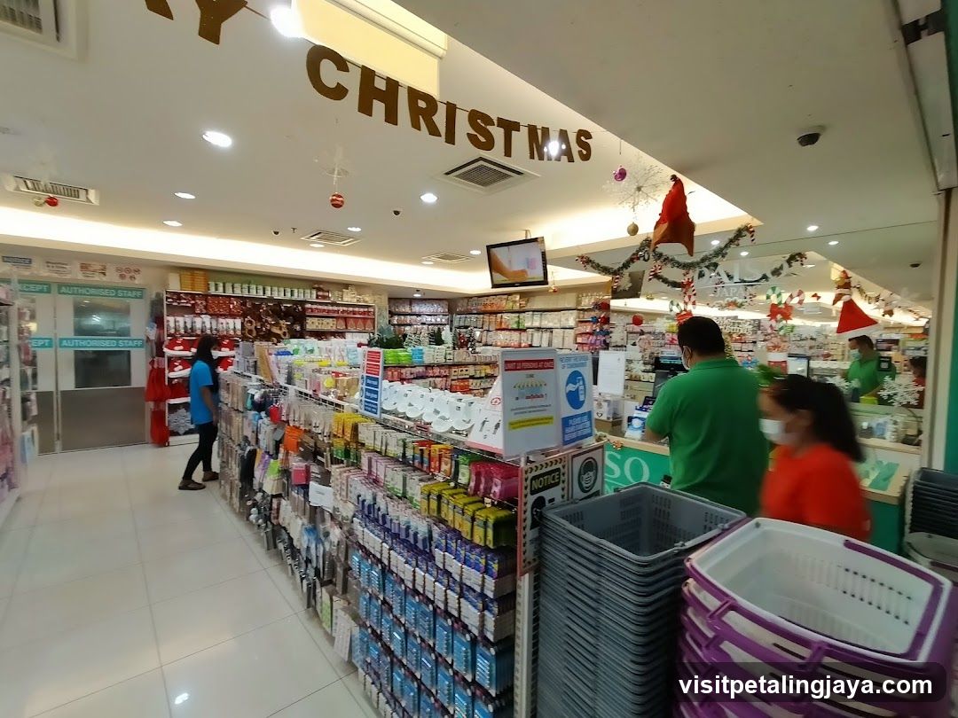 Christmas Store Interior