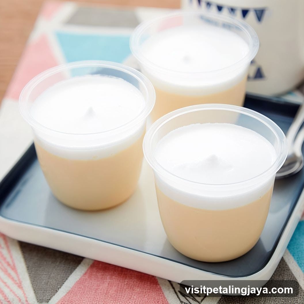Dessert Cups on Tray
