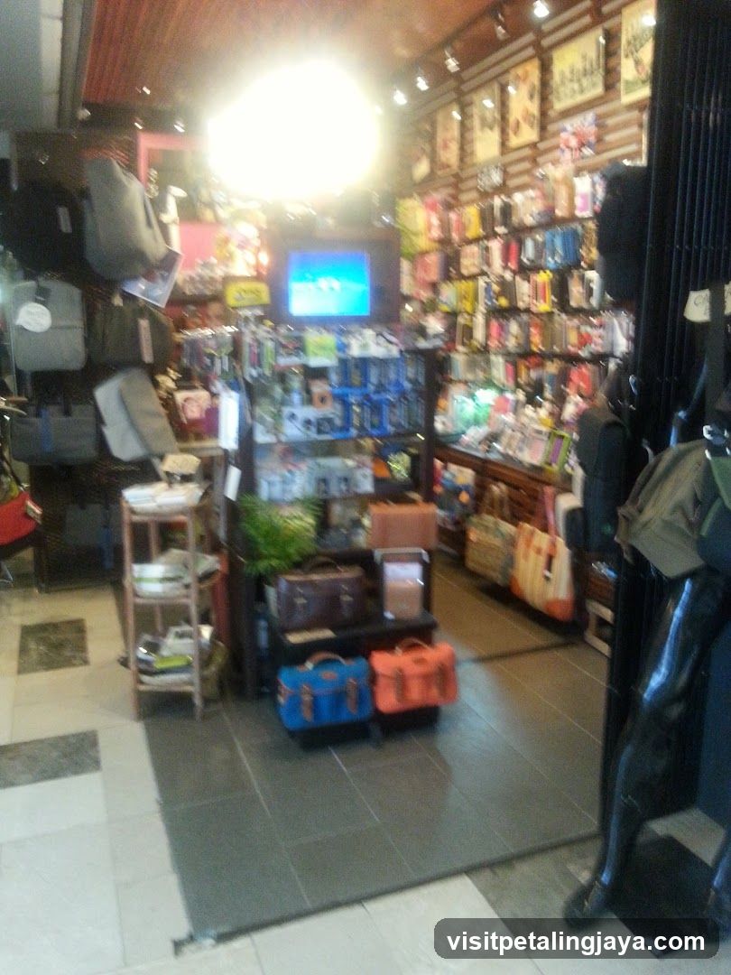 Luggage and Travel Accessories Store Interior