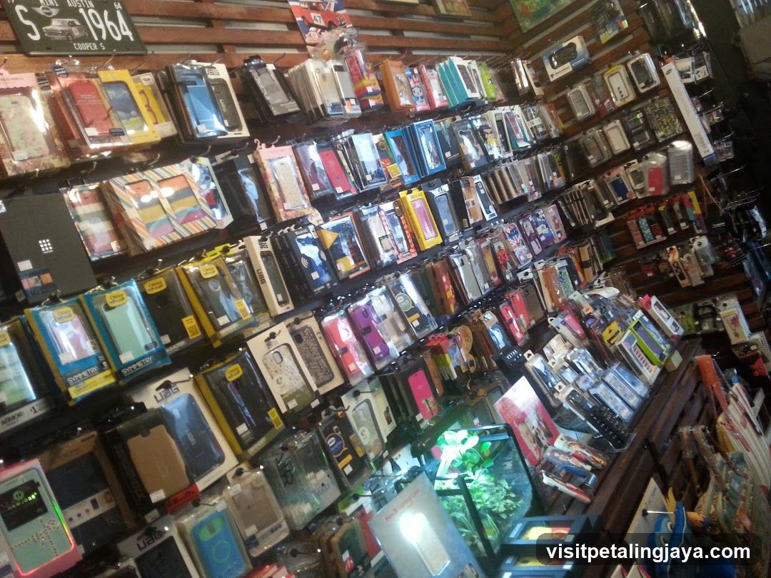 Electronics Accessories Store Interior