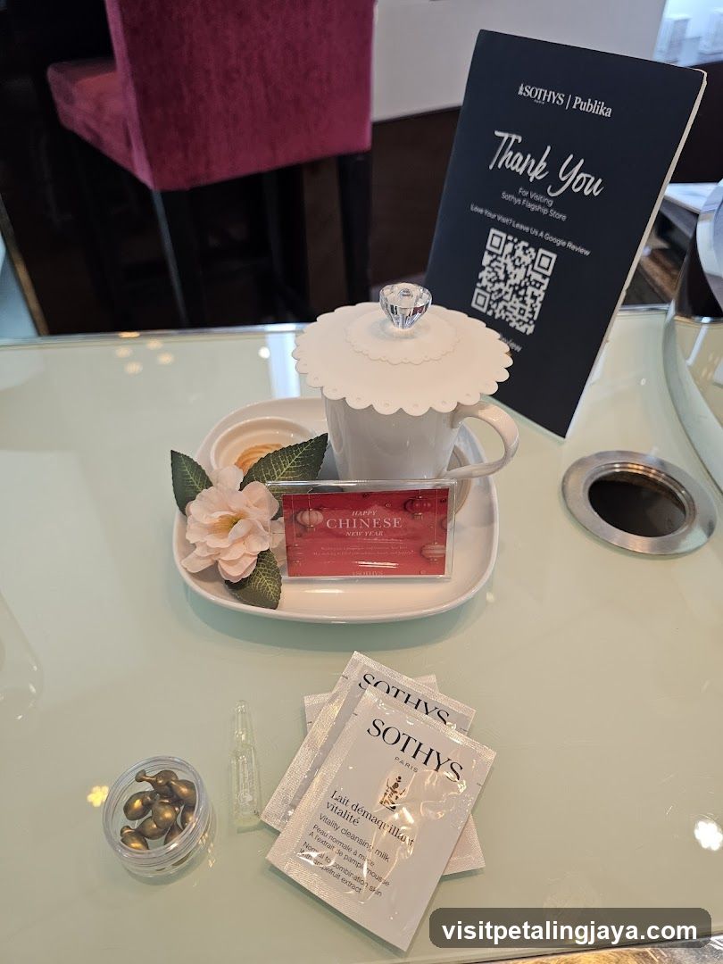 Sothys Spa Gift Set with Chinese Tea