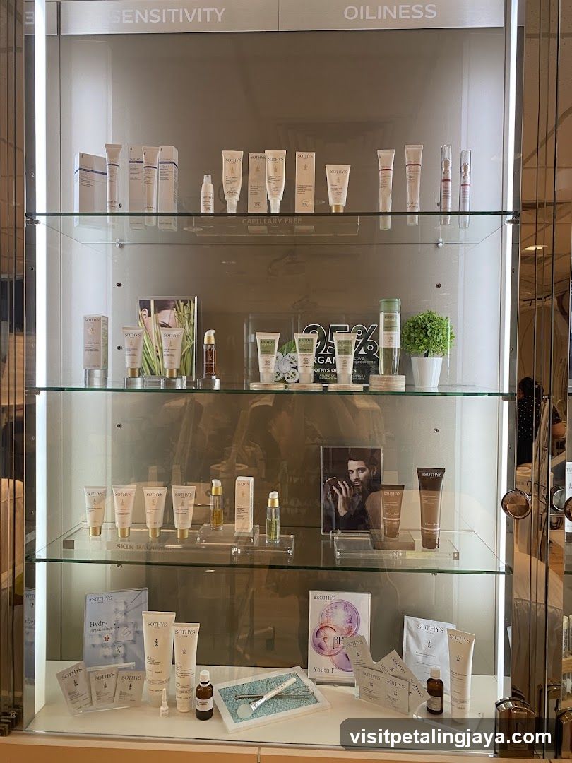 Skincare Product Display