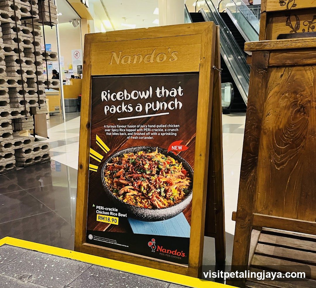 Nando's Restaurant Ad Board