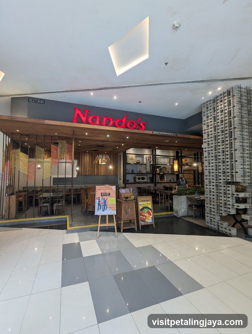 Nando's Restaurant Entrance