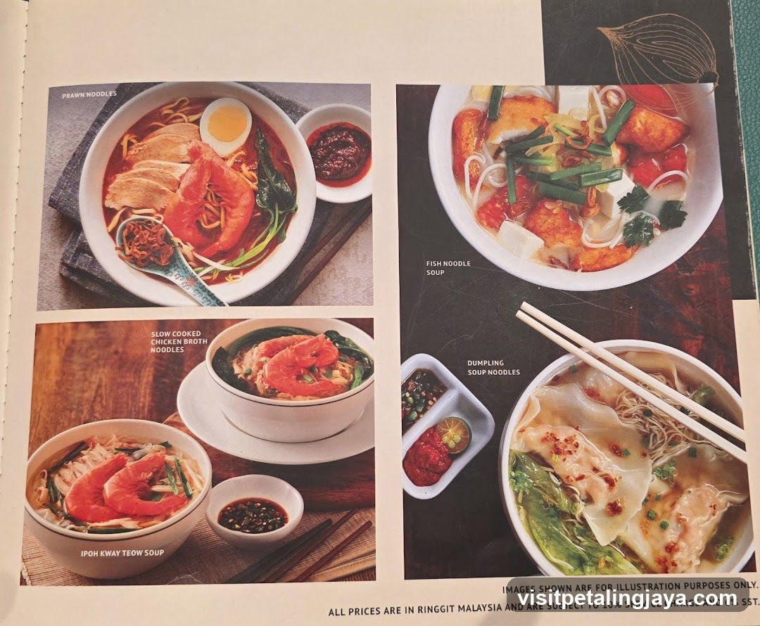 Food Menu Page