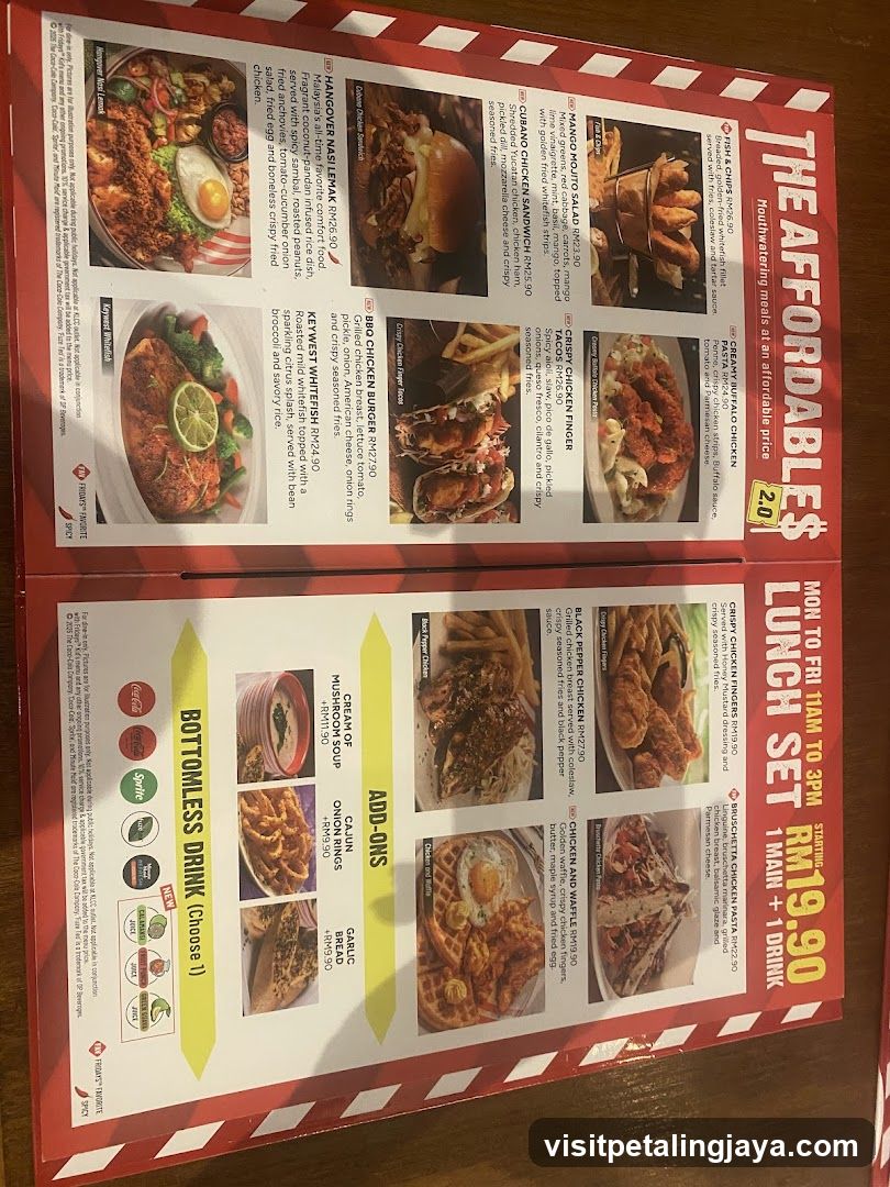 The Affordable $ Menu