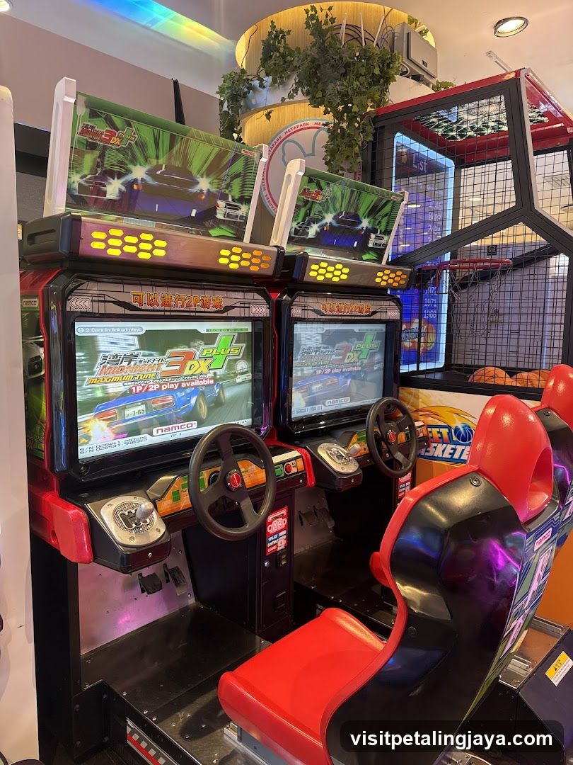Arcade Game Machines Interior