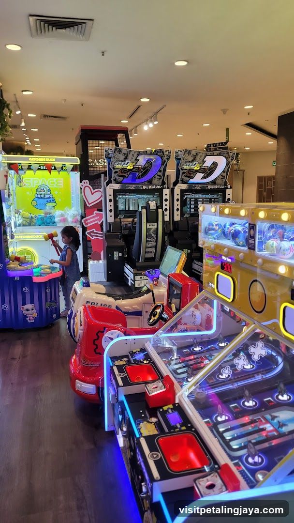 Arcade Game Room Interior