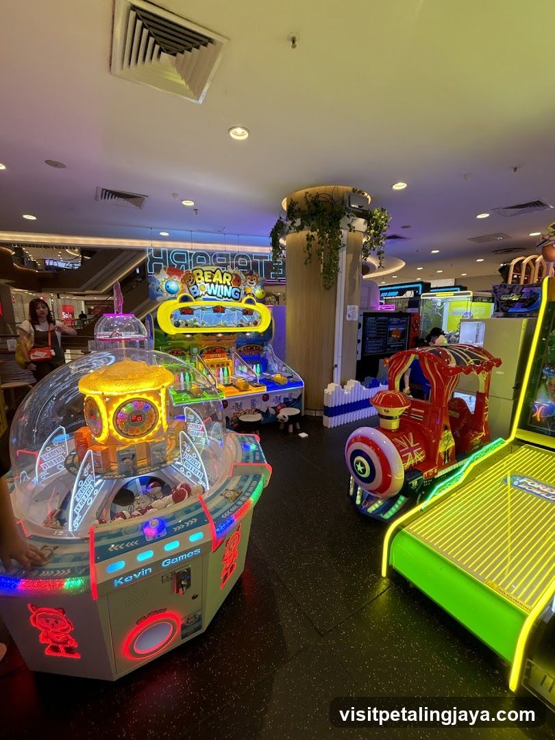 Arcade Games Interior