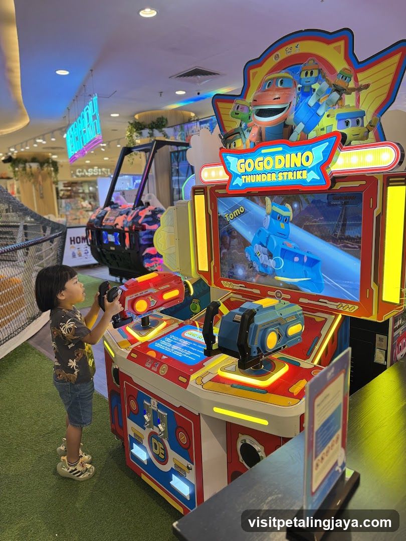 Gogodino Thunder Strike Arcade Game