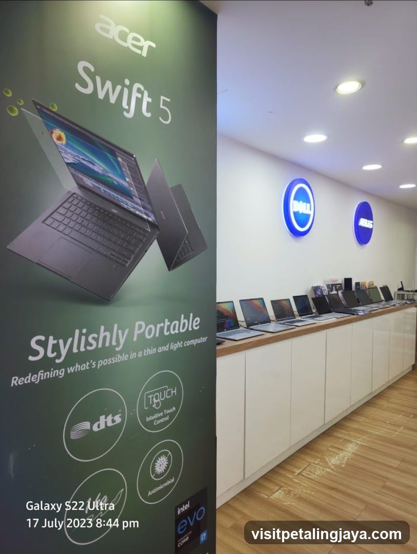 Computer Store Display