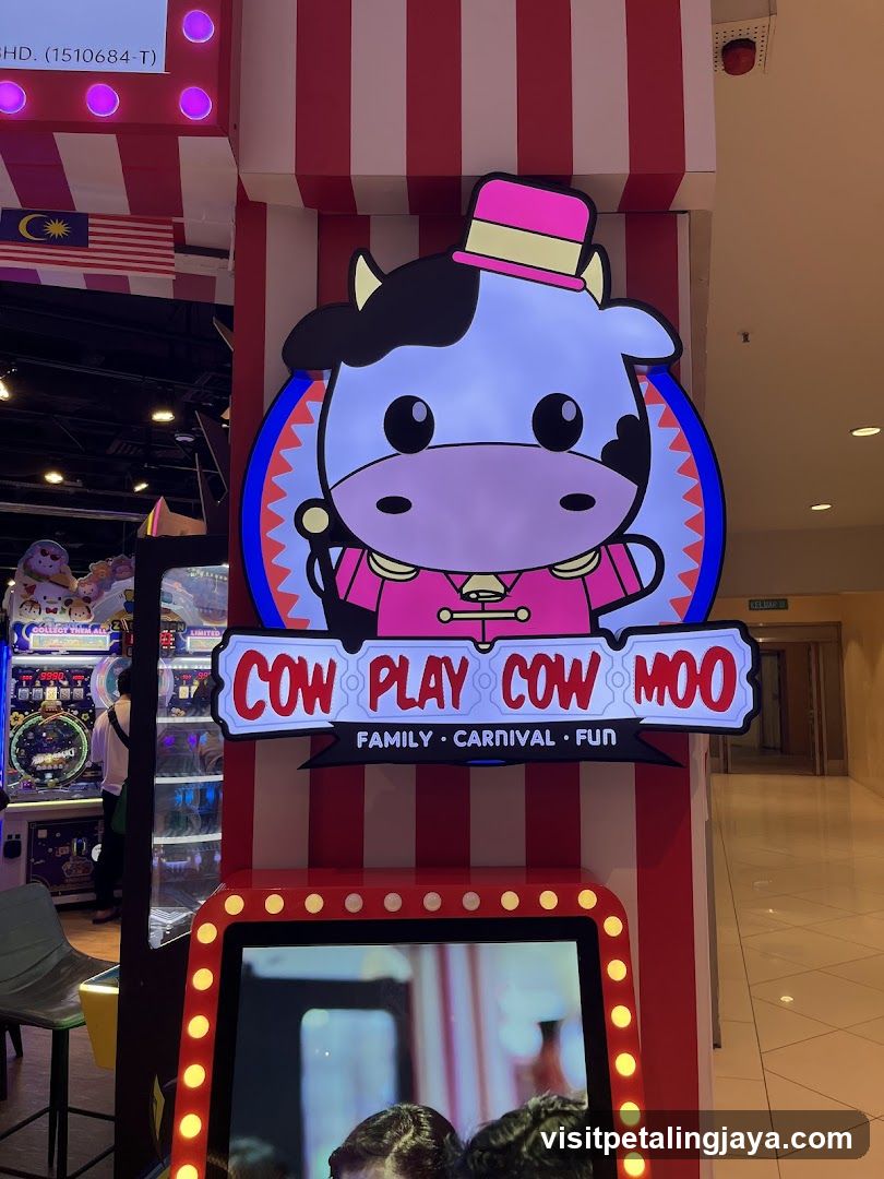 Cow Play Cow Moo Signage
