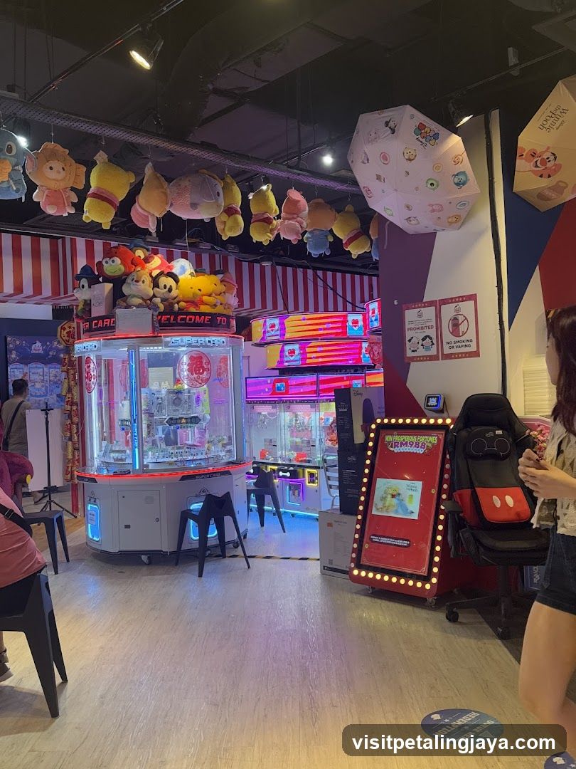 Arcade Game Room Interior