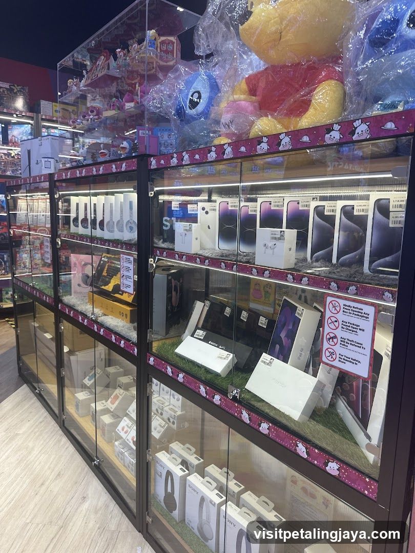 Electronics and Toy Display Case