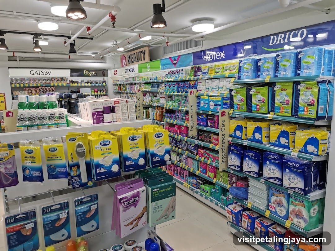 Pharmacy Interior Aisle View