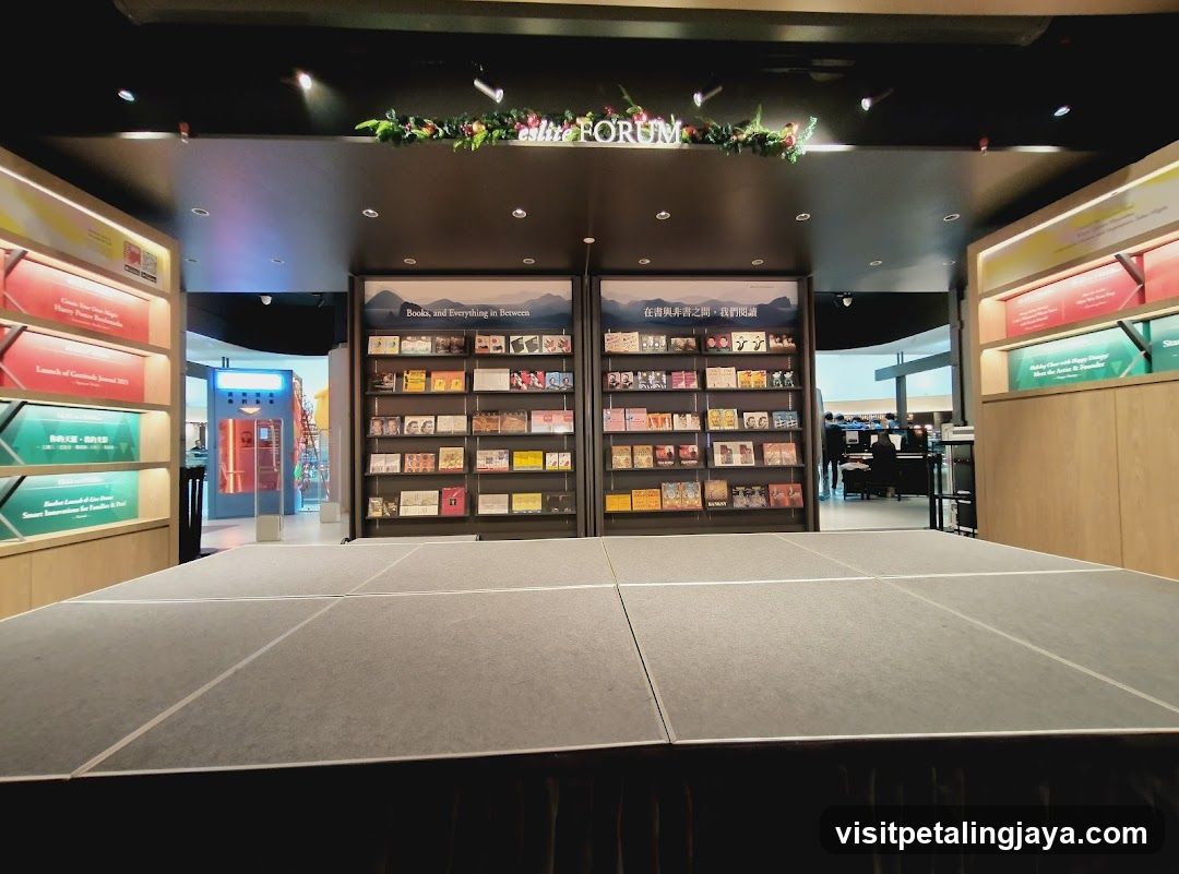 Bookstore Interior Display
