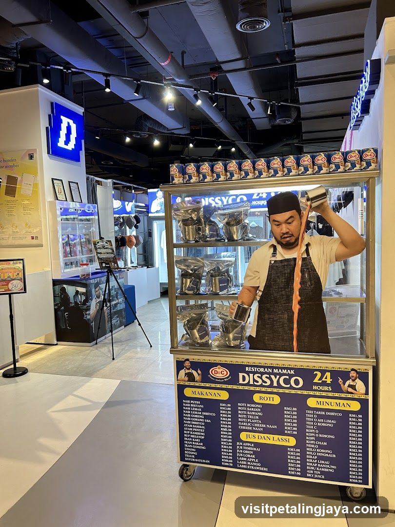 Food Stall Interior Display