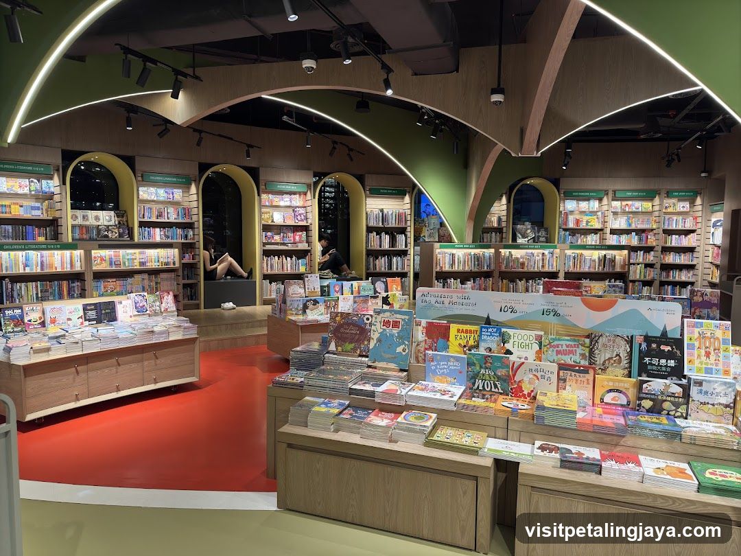 Bookstore Interior Display
