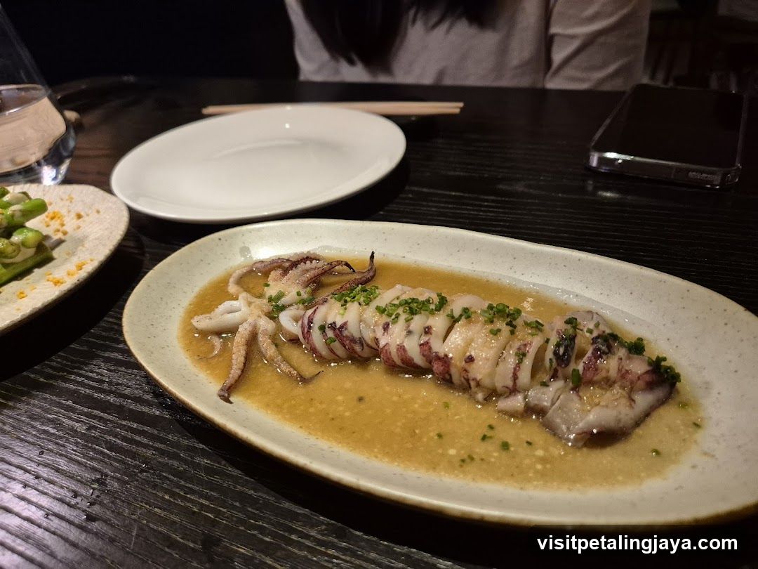 Squid Dish with Sauce