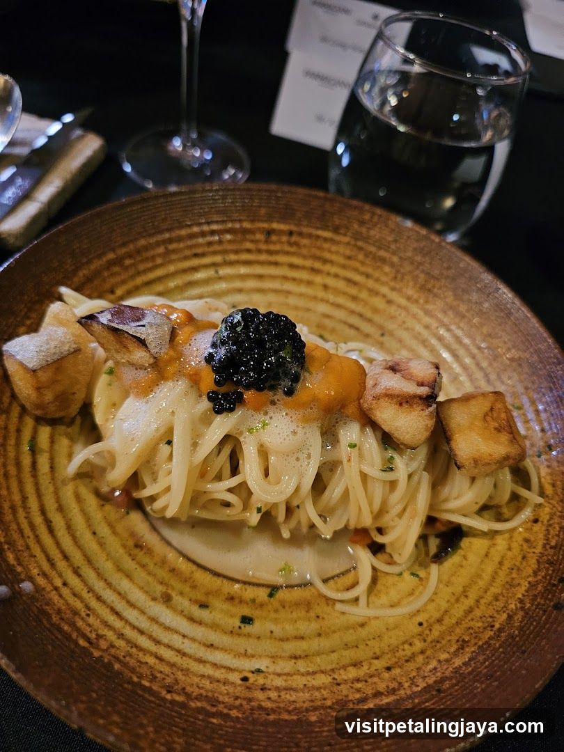 Caviar Pasta Dish