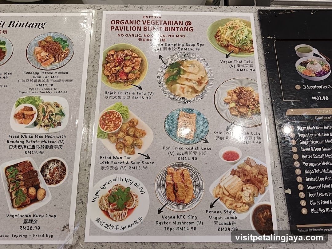 Organic Vegetarian @ Pavilion Bukit Bintang