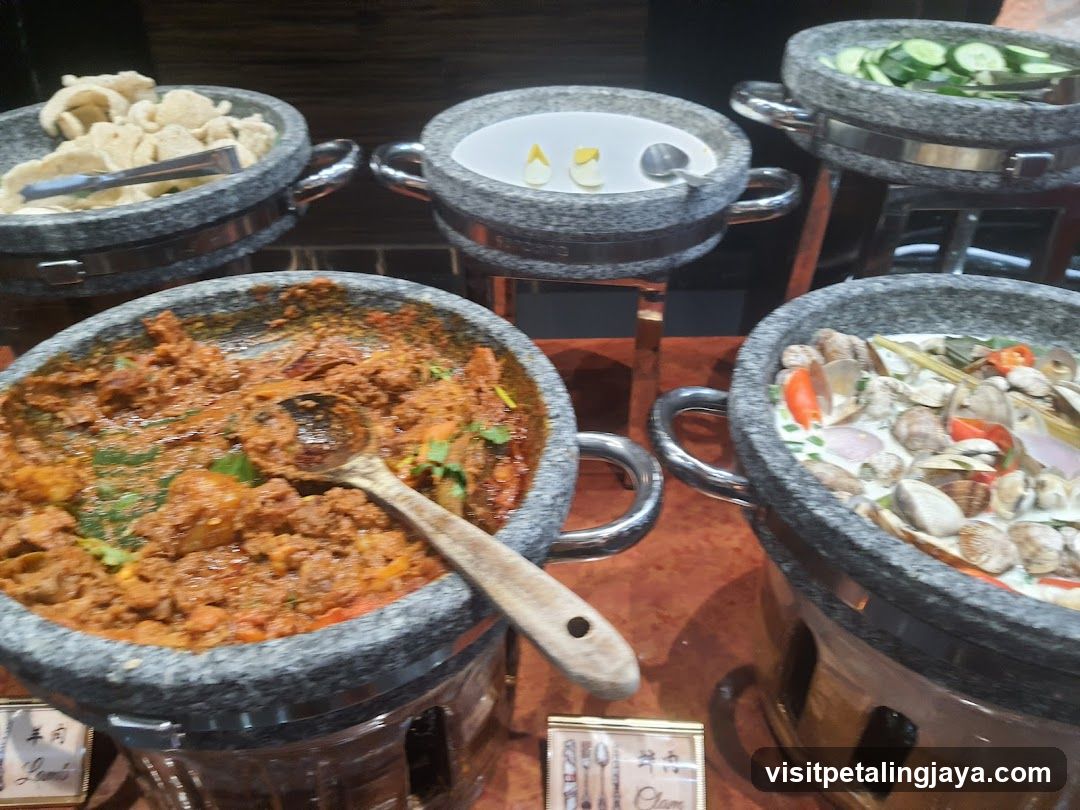 Buffet Food Display