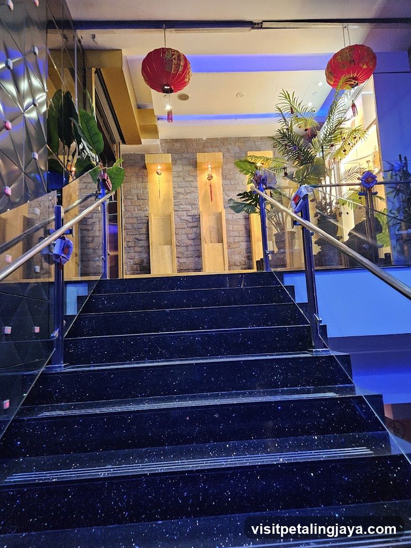 Interior Staircase with Decorative Elements