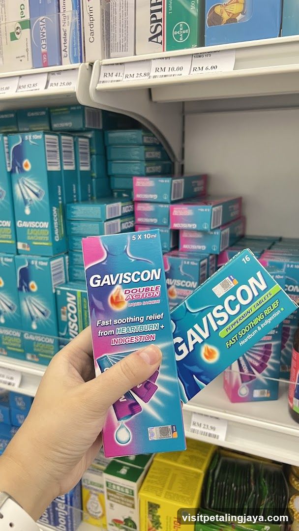 Gaviscon Products in Pharmacy