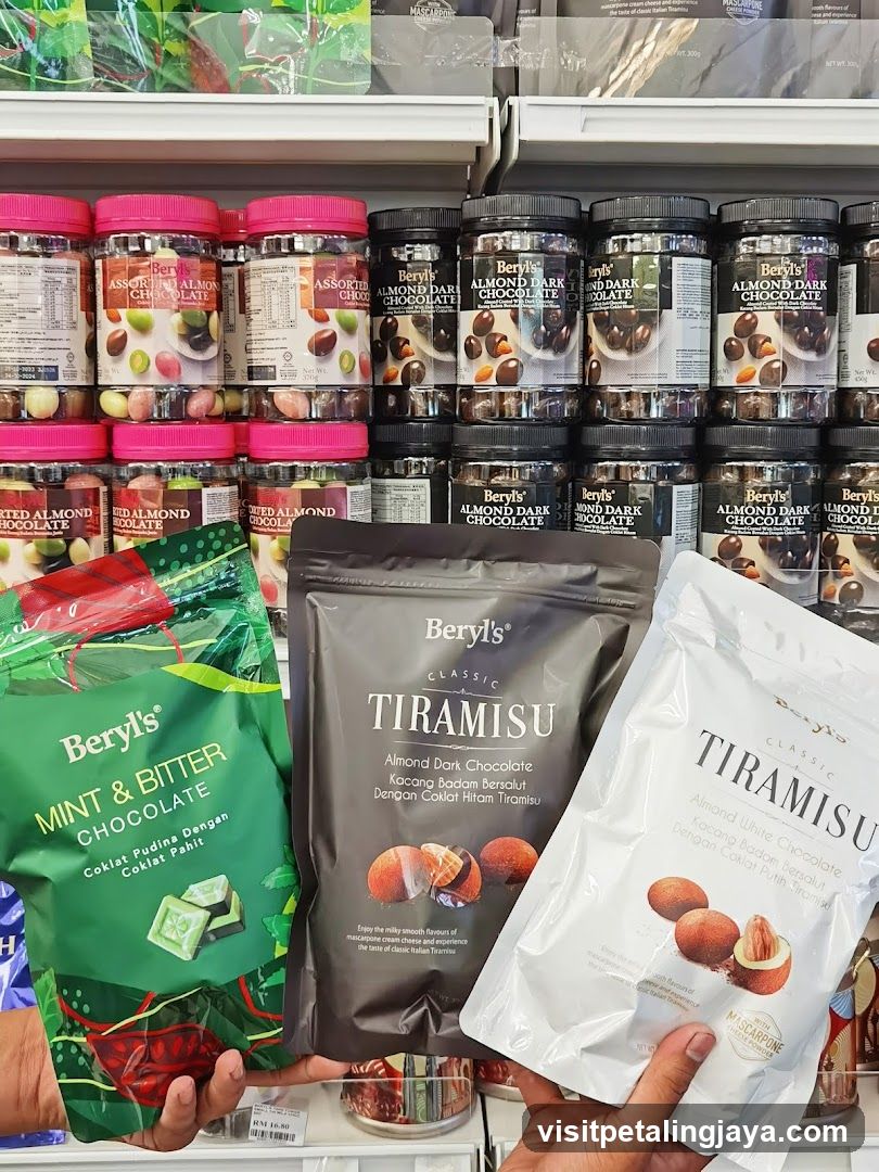 Beryl's Chocolate Products Display