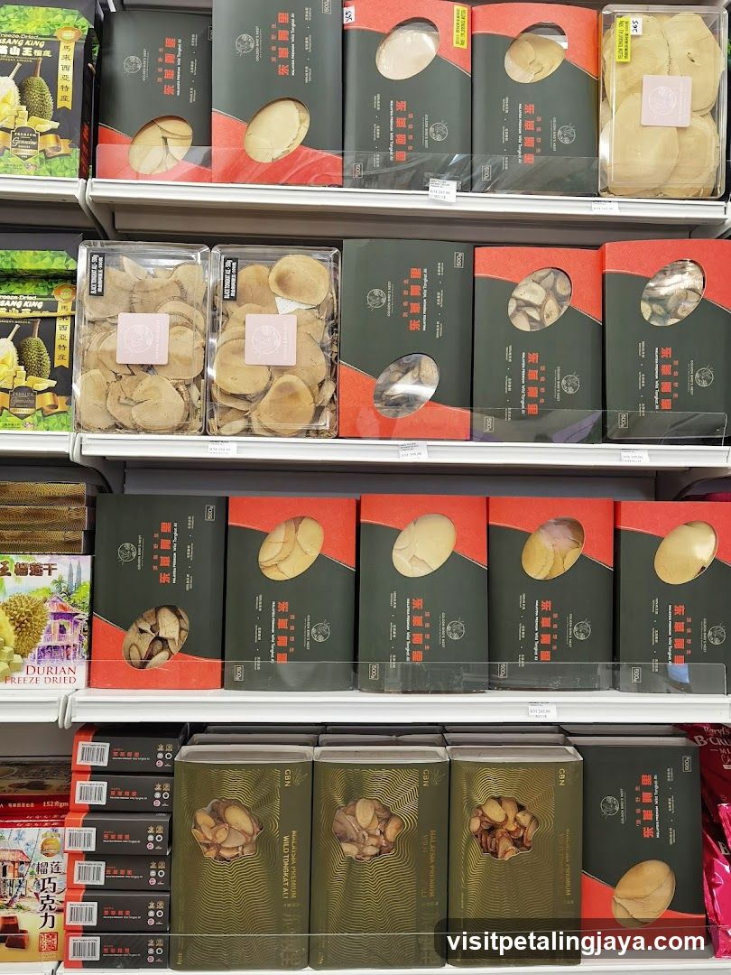 Dried Fruits and Nuts Display
