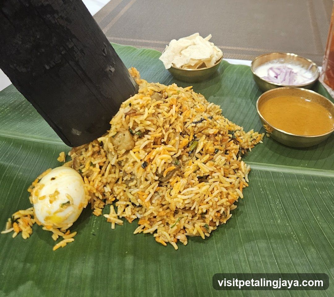 Biryani with Side Dishes