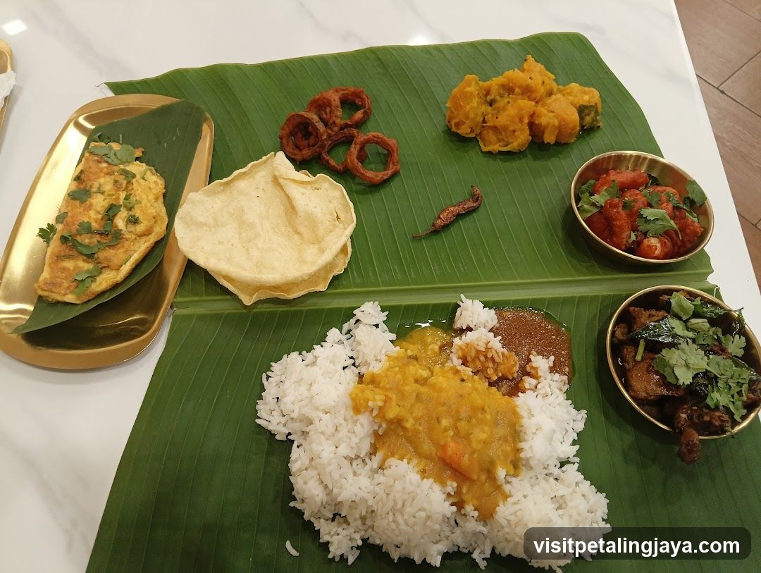 Banana Leaf Meal Spread