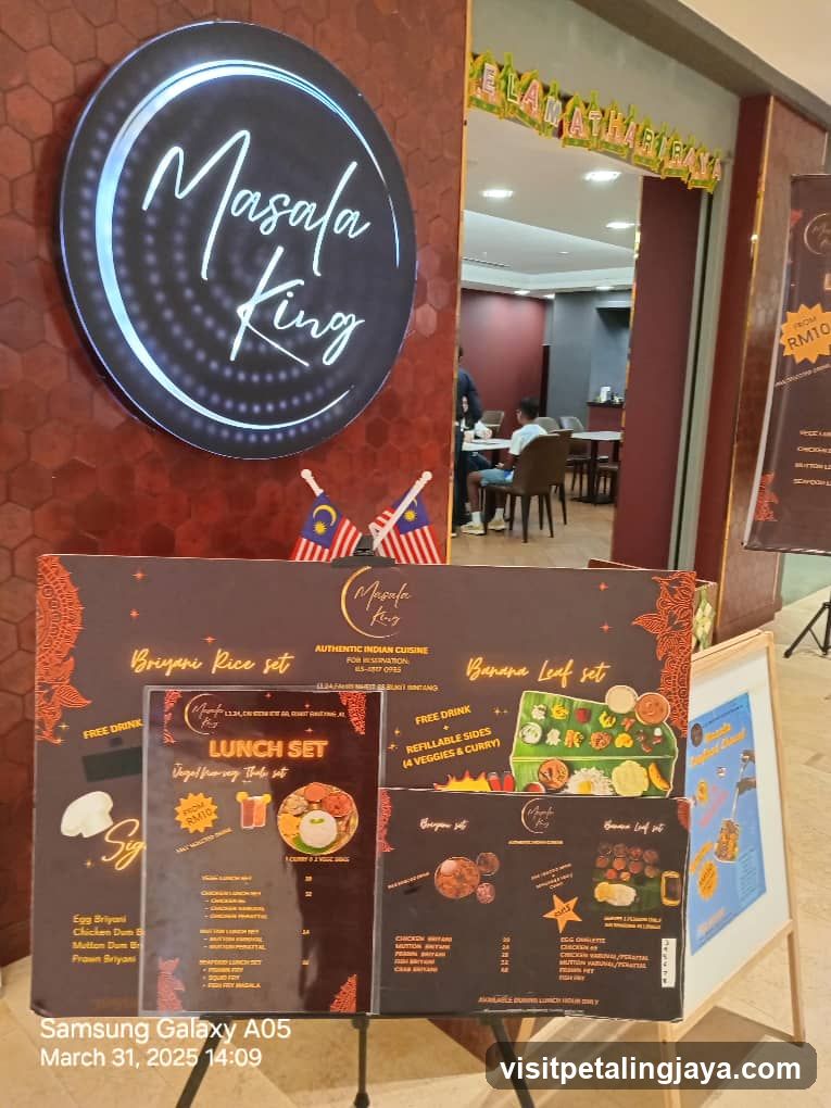 Masala King Restaurant Display