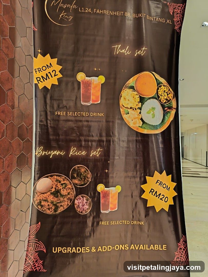 Masala King Promotional Banner