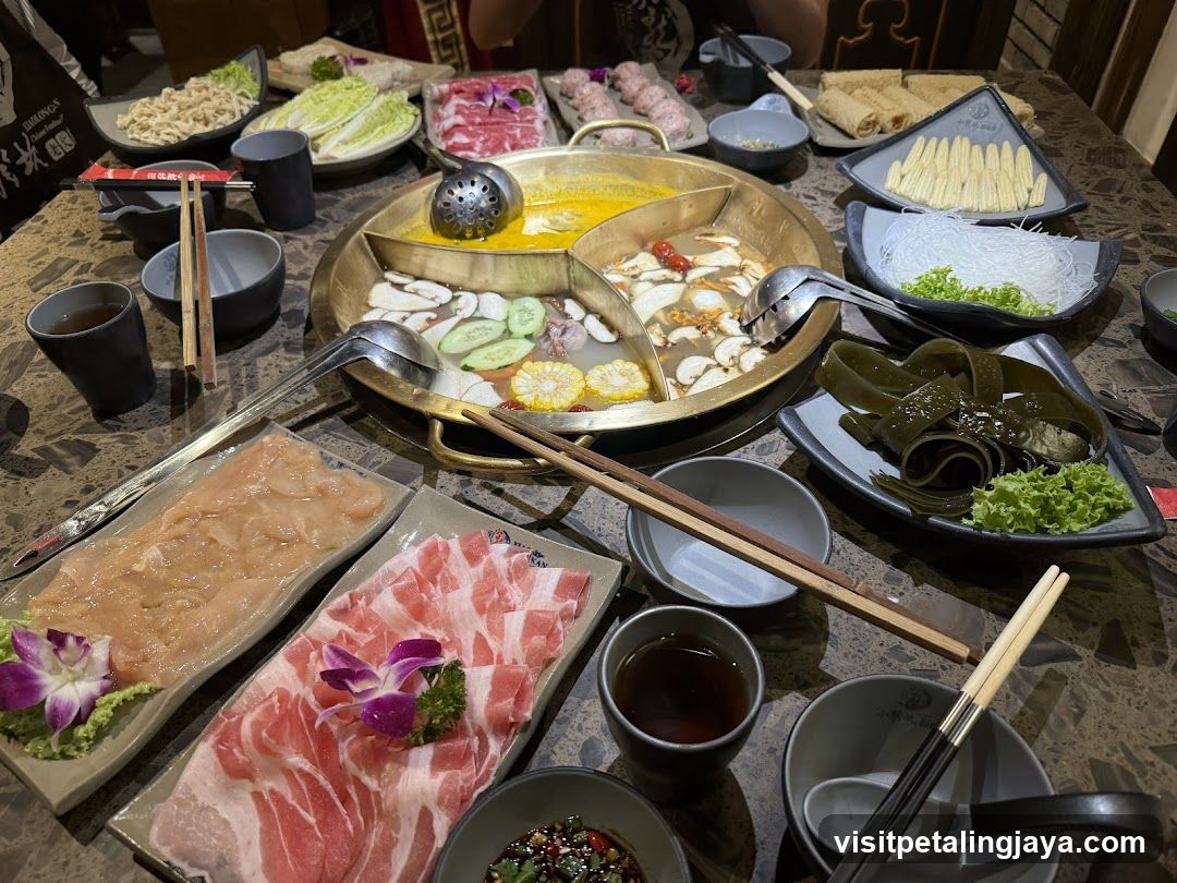 Hot Pot Meal Spread