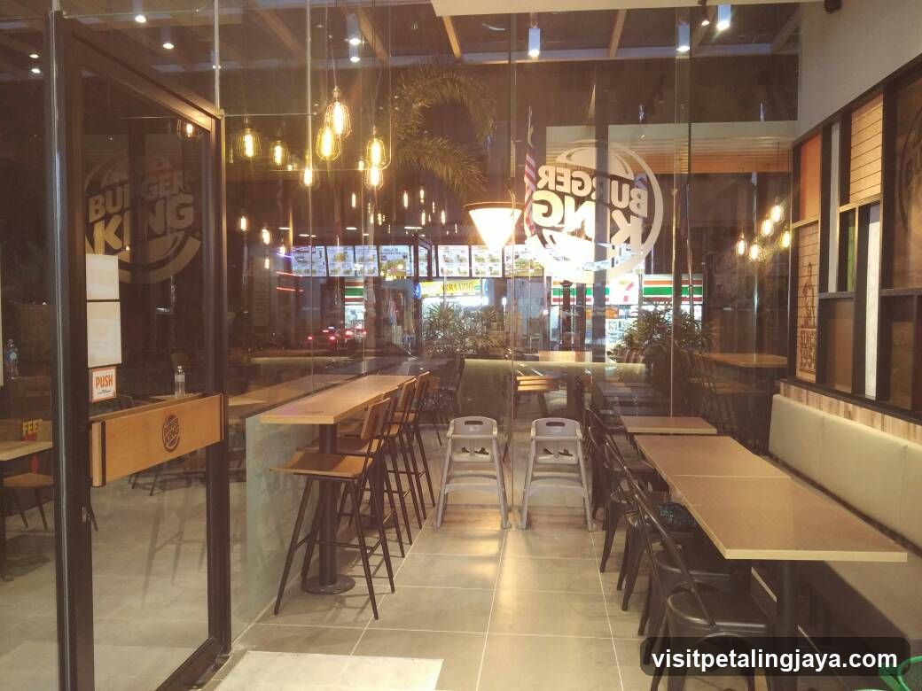Burger King Interior View