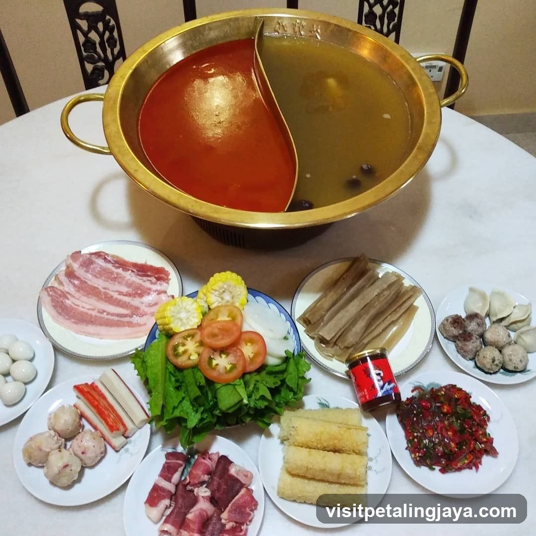 Hot Pot Meal Spread