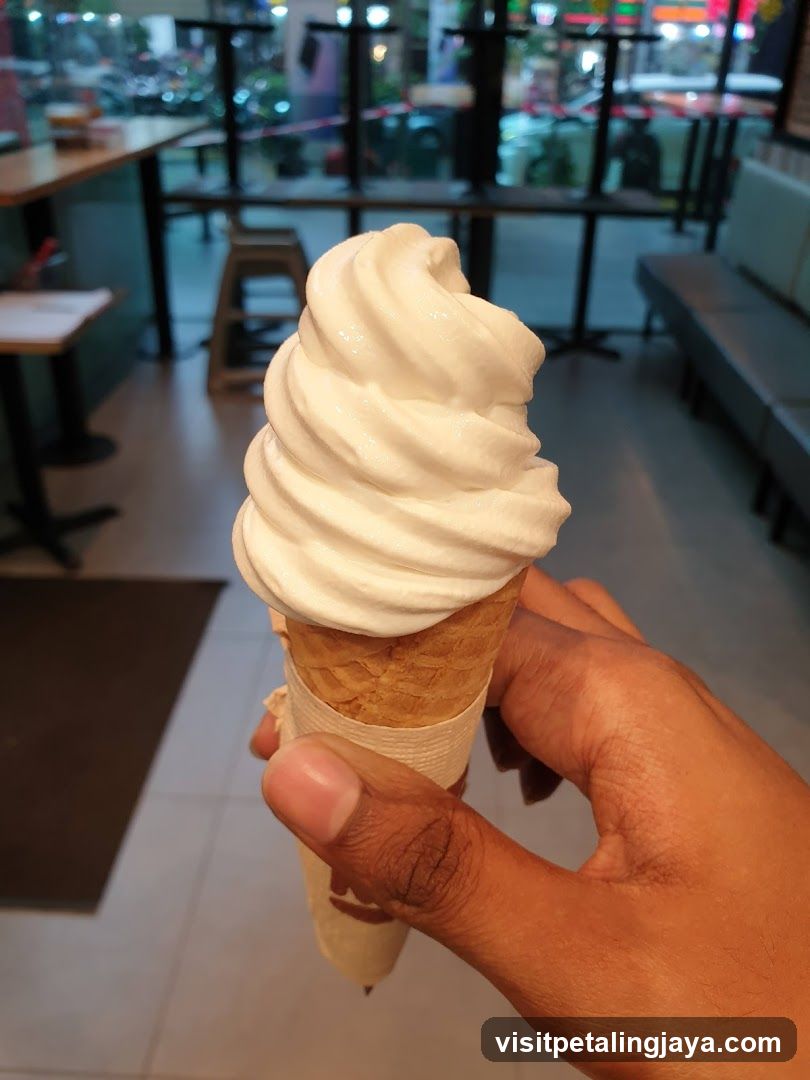 Soft-serve Ice Cream Cone