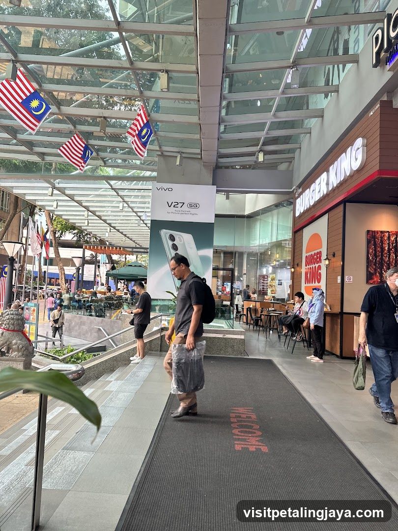 Shopping Area Entrance