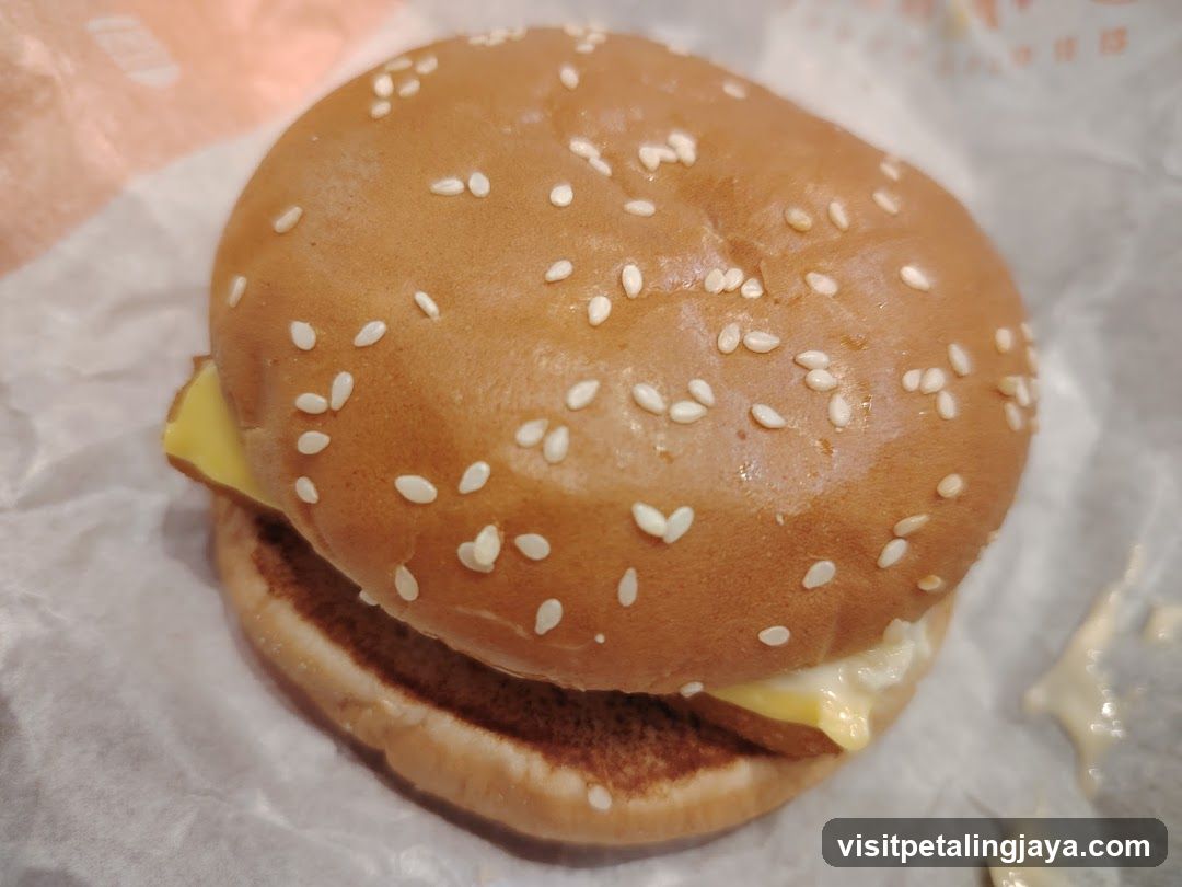 Sesame Seed Burger