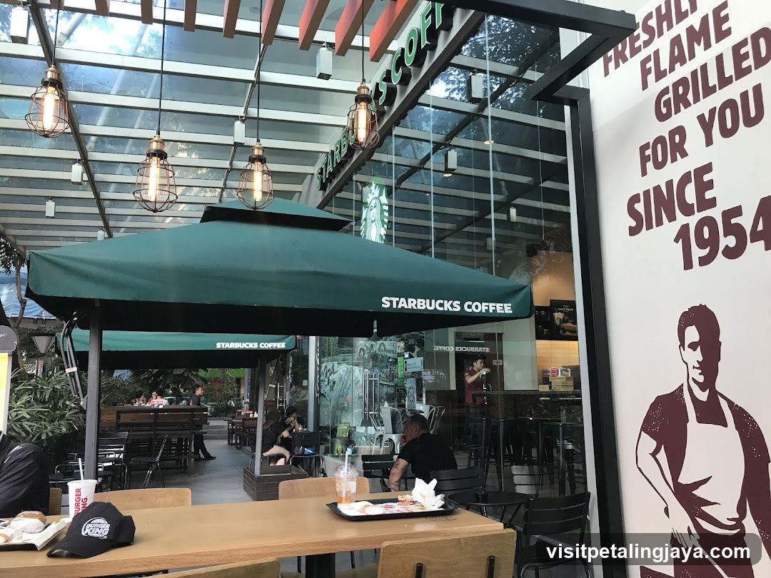 Starbucks Outdoor Seating Area