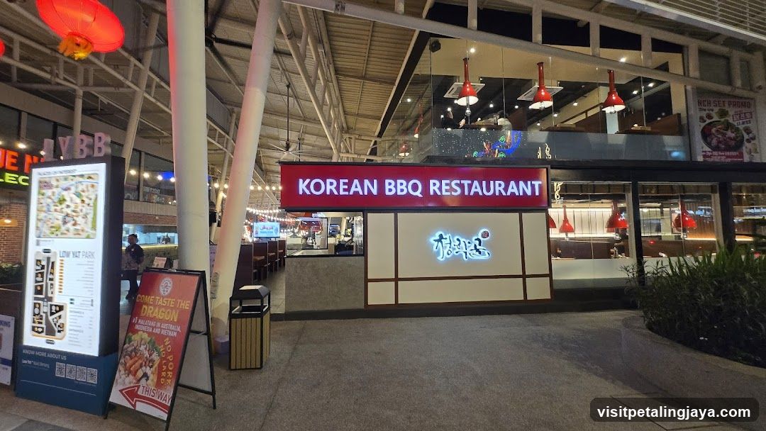 Korean BBQ Restaurant Exterior