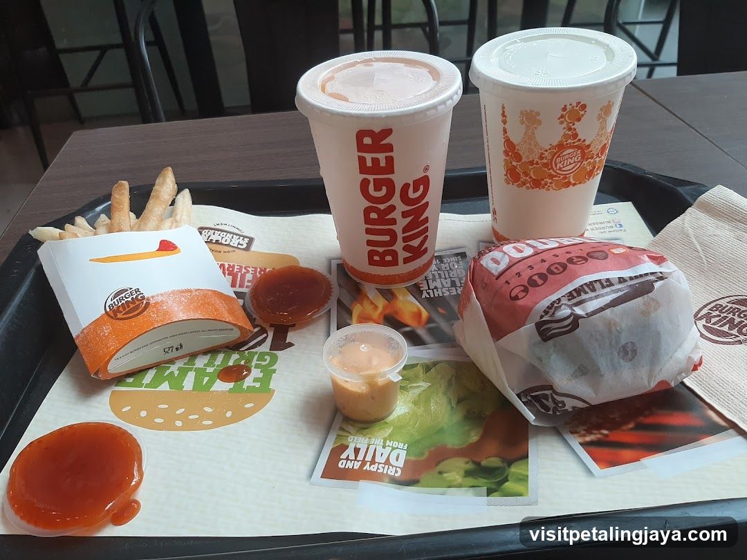 Burger King Meal Tray