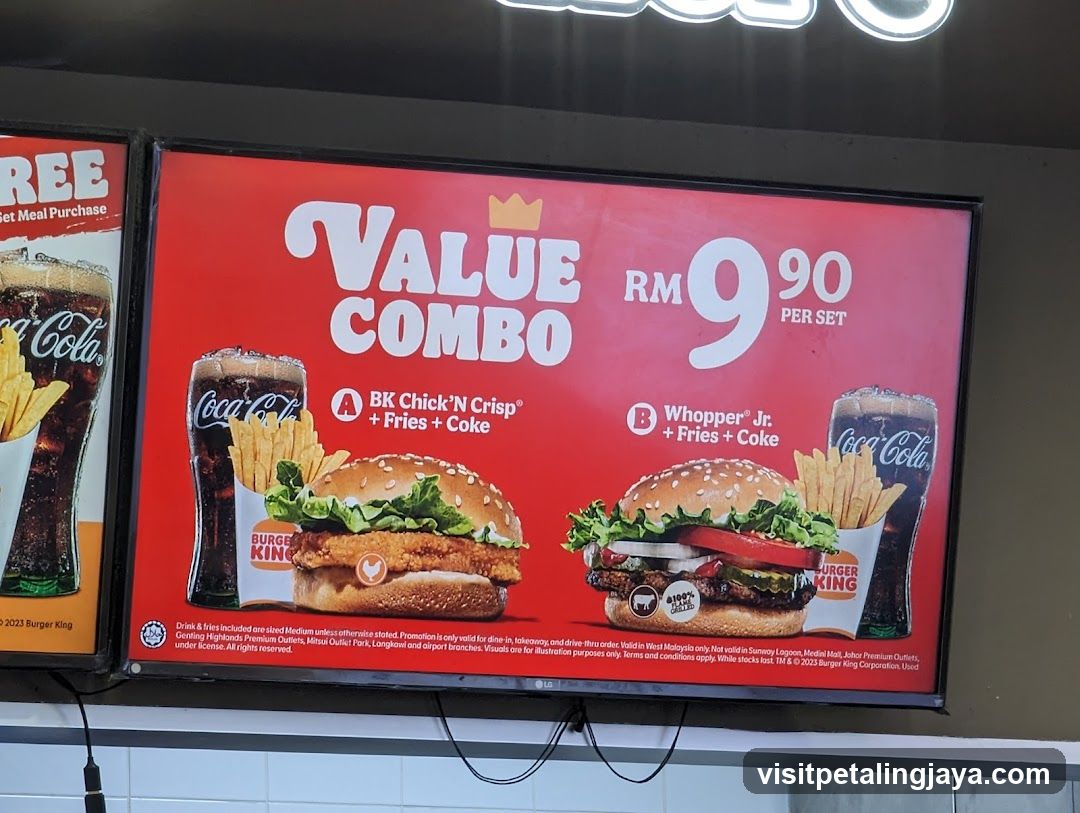 Burger King Value Combo Ad