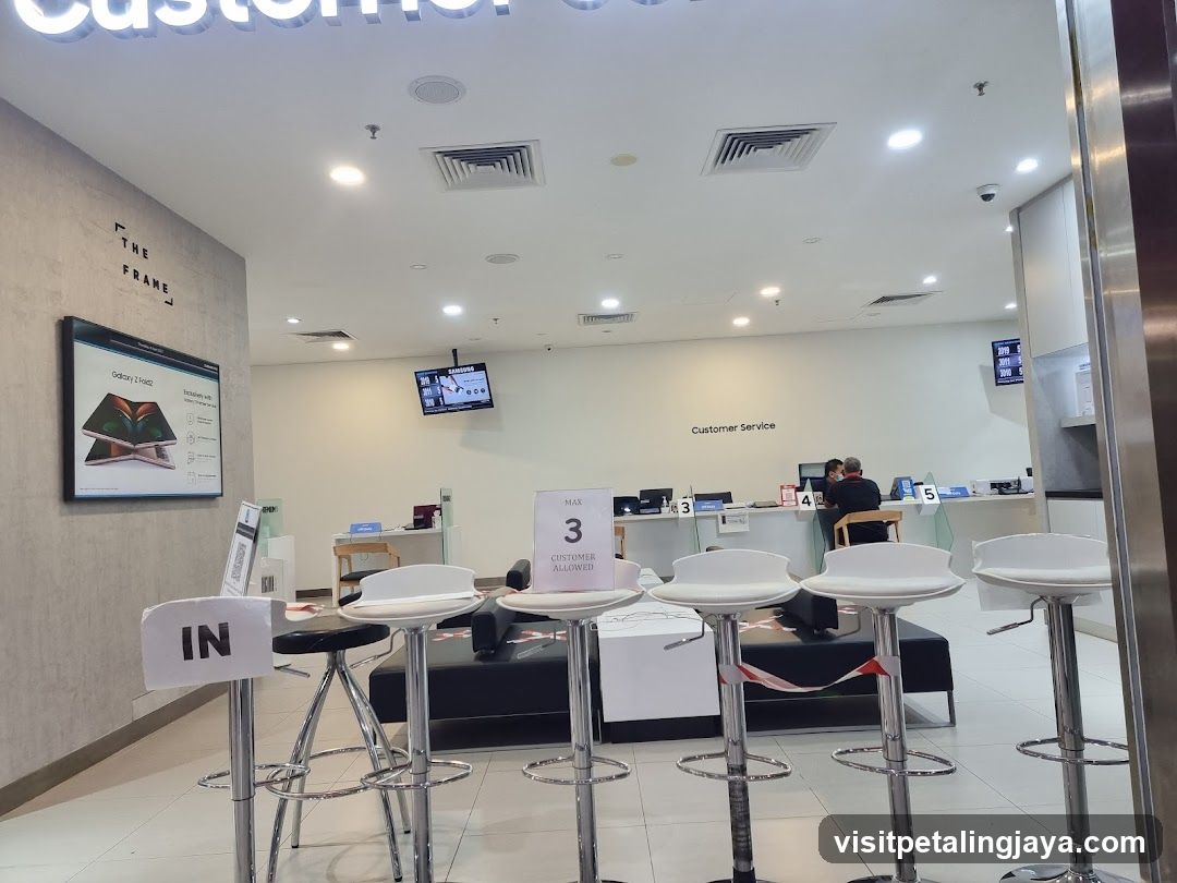 Customer Service Area Interior