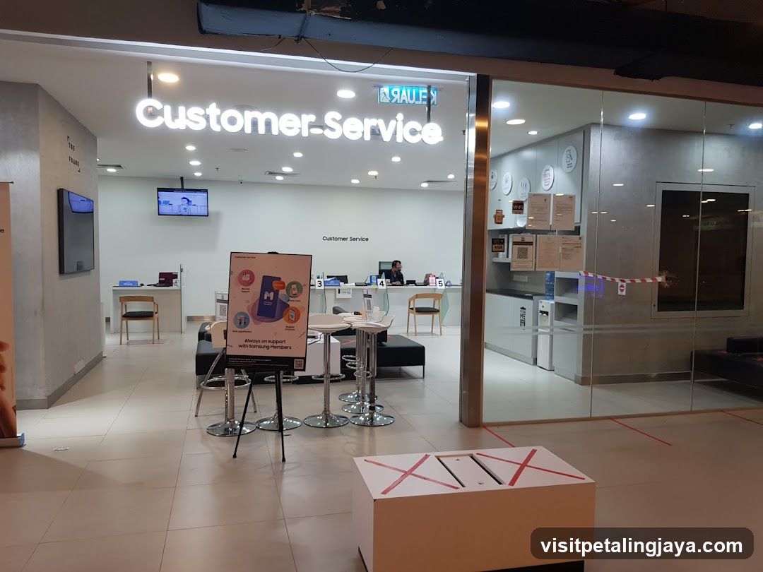 Customer Service Center Interior