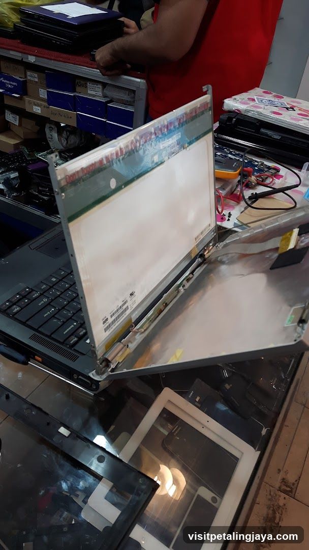 Laptop Repair Shop Interior