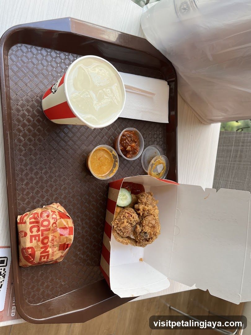 KFC Meal Tray