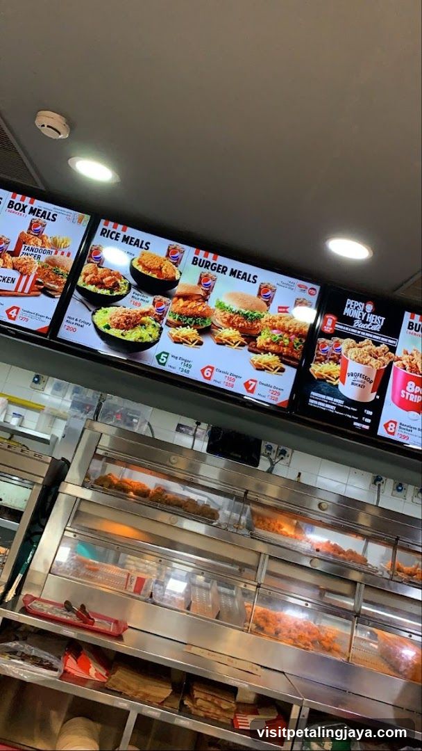 Fast Food Counter Interior